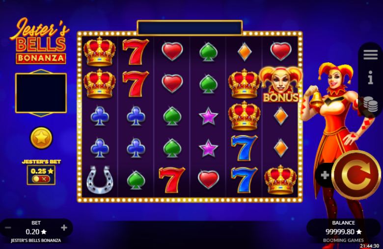 Jester's Bells Bonanza (Booming Games)