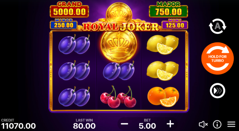 Royal Joker Hold and Win (Playson)